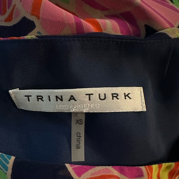 Trina Turk floral eye opener top size XS - Picture 12 of 14